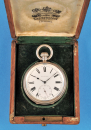 Große Silber-Beobachtungsuhr mit Chronometer-Hemmung, August Ericsson, Petersburg