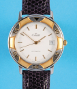 Erbe Automatic, (Bethge Pforzheim), Bi-Color-Armbanduhr mit Zentralsekunde und Datum, cal. ETA 2892-2,