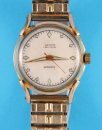 Gruen Precision Autowind Very-Thin Patent Hammer-Automatic Goldfilled Armbanduhr mit Zentralsekunde