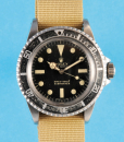 Rolex Vintage Oyster Perpetual Submariner 200 m Stahlarmbanduhr mit Drehlünette und Schraubboden,