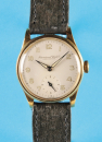 IWC, International Watch Co., Damen-Goldarmbanduhr, 18 ct.-Goldgehäuse mit Druckboden, cal. 62, um 1941,