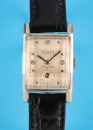 Gruen Curvex Precision, rechteckige 14-ct.-Gold-Armbanduhr, cal. 440, GXC, 1940er-Jahre,