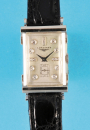 Longines Weißgold-Armbanduhr mit Diamanten als Stundenindikation,