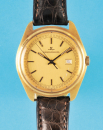 Jaeger-LeCoultre Master-Quartz Gold-Armbanduhr mit Zentralsekunde und Datum,