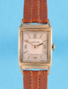 LeCoultre, rechteckige Armbanduhr mit kleiner Sekunde, 1940er-Jahre,
